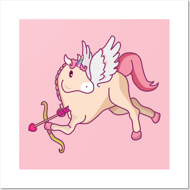 Valentine Unicorn Wall Art by MisconceivedFantasy